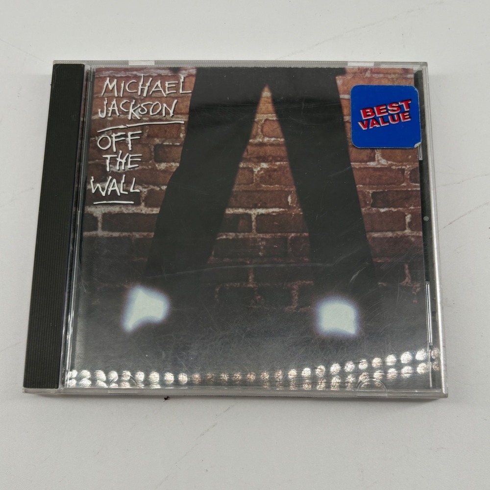 Michael Jackson Off The Wall CD Epic EK 35745 Vintage 90s 10 Track Reissue